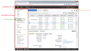 AWS EC2 Management Console AWS EC2 Management Console