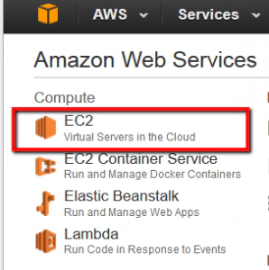 AWS Management Console EC2 Option AWS Management Console EC2 Option