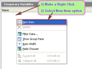 Temporary-variables Temporary-variables