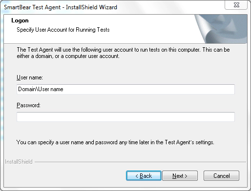 Windows User Account in QAComplete Windows User Account in QAComplete