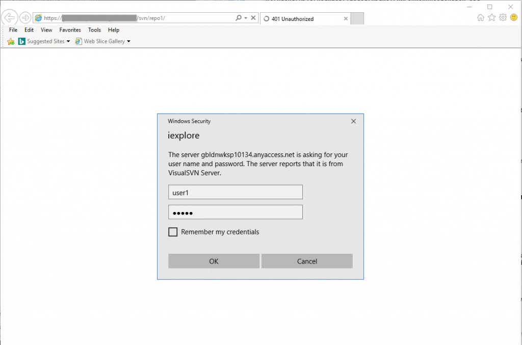 Visual SVN Server Browse Repo