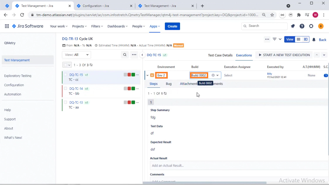 Setting Environment And Build Value Within A Cycle Setting Environment And Build Value Within A Cycle