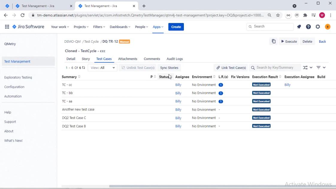 Tracking Assignment At The Cycle Level