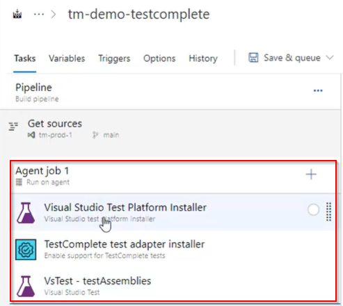 Testcomplete Color Integrating TestComplete with Azure DevOps - Pipeline Configuration