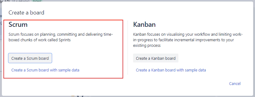 Jira Create Scrum Board Jira Create Scrum Board