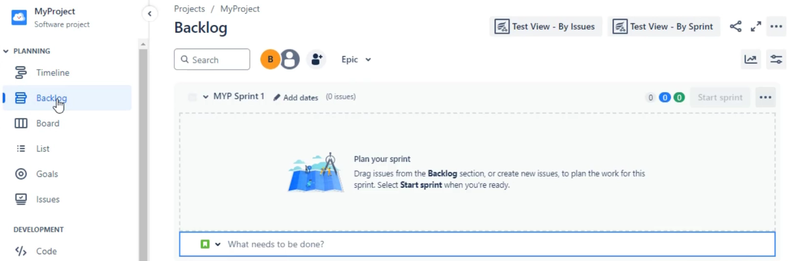 Jira Project Backlog Jira Project Backlog