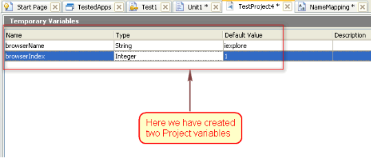 project_Variable_Creation