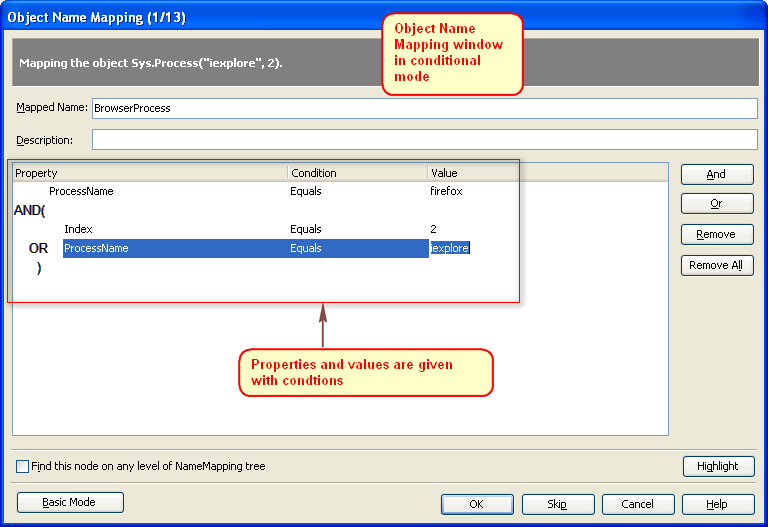 object-name-mapping