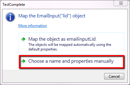 Map Object and Properties Automatically in TestComplete Map Object and Properties Automatically In TestComplete