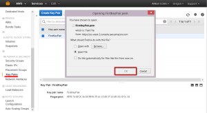AWS EC2 Key pairs