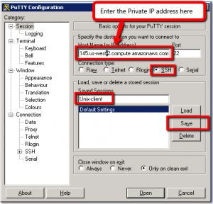 AWS EC2 Run Putty c