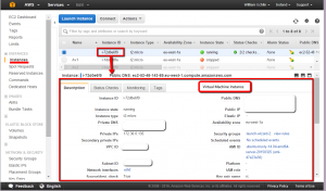 AWS Management Console EC2 Instance