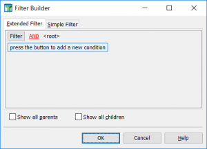 TestComplete log filter 2