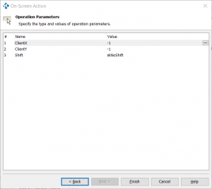 TestComplete Operations Parameters