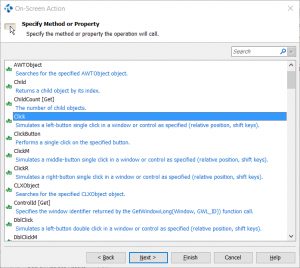 TestComplete specify method