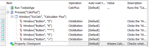 testcomplete property checkpoint wizard