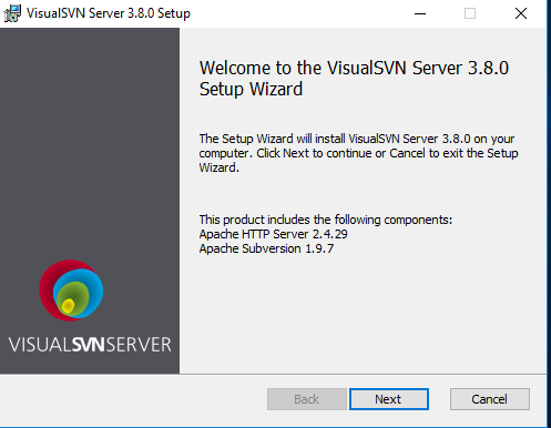 Visual SVN Server Setup